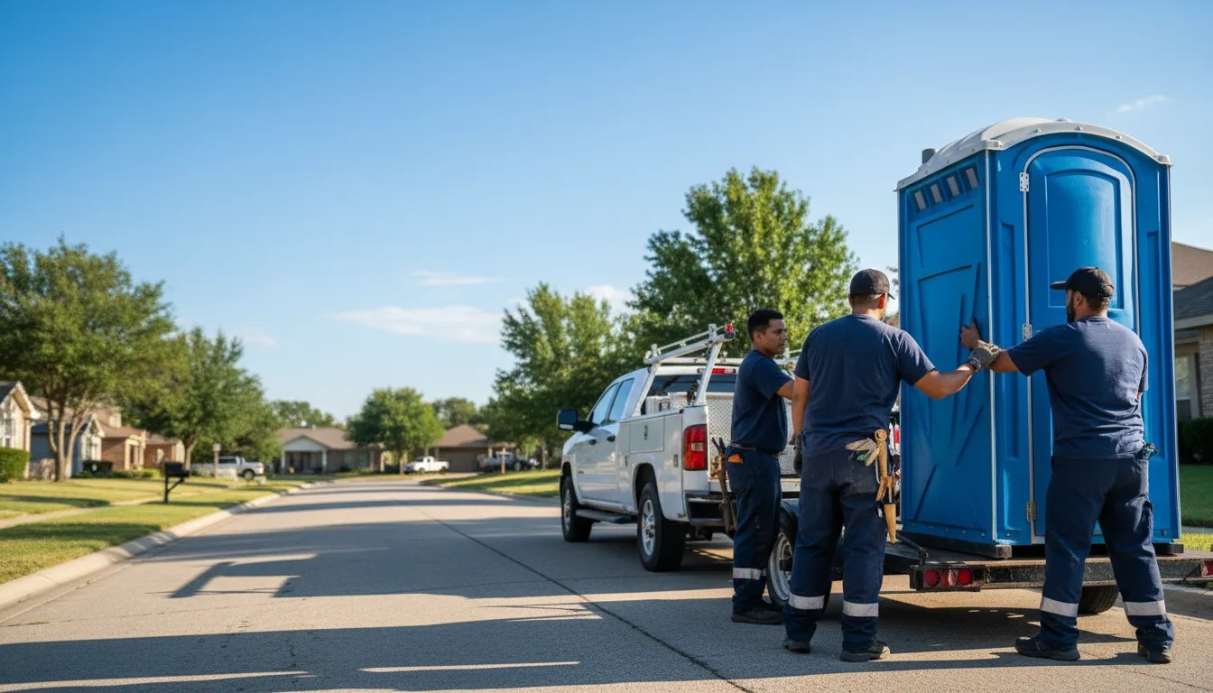 Portable Toilet Rental in Milford, CA near me
